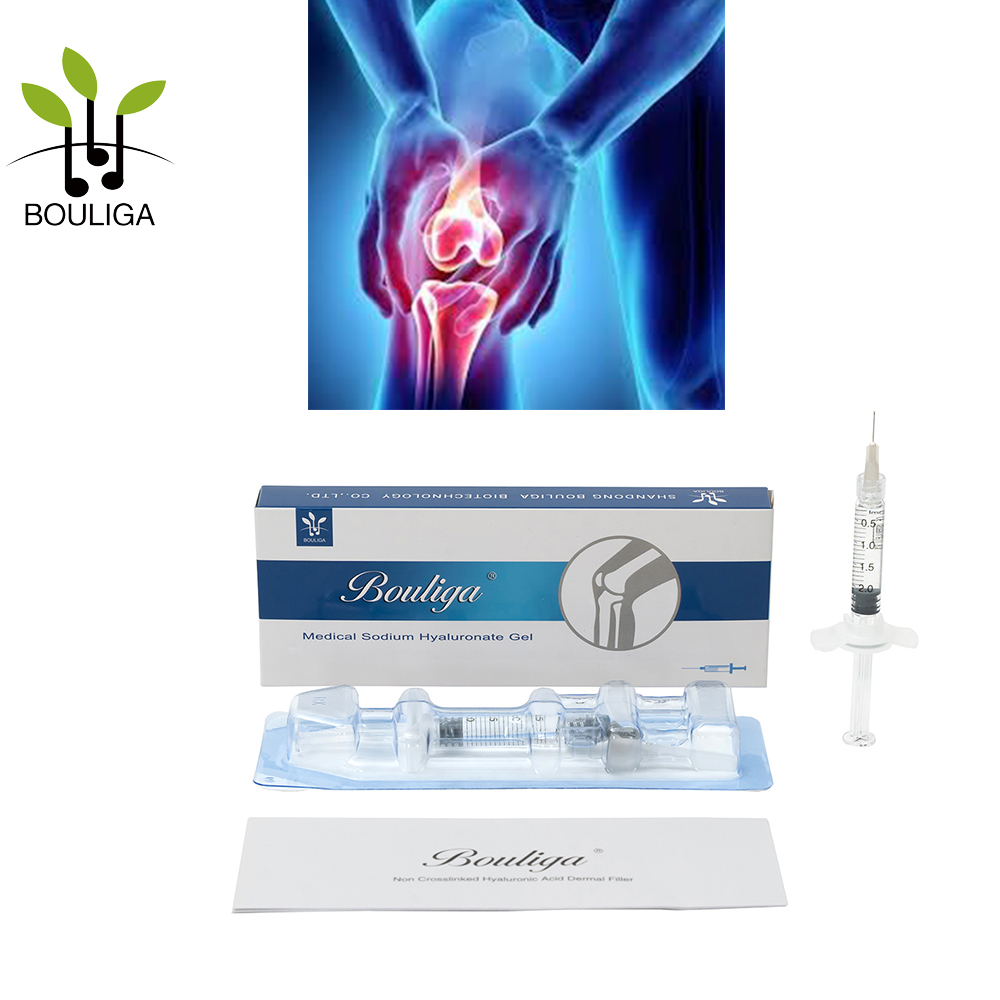 Güzellik Çapraz Bağlı Olmayan Hyaluronik Asit Dolgu 3ml Diz Osteoartriti için Diz Eklemi Enjeksiyonu